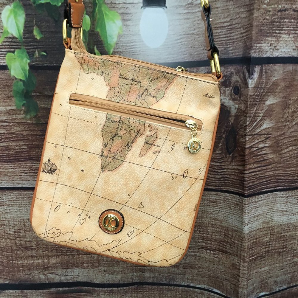 🗺Map Cross-Body Purse
